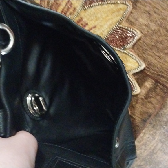 Coach Elegant Black Leather Handbag - Picture 13 of 16